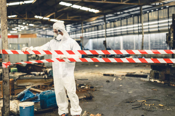 Professional Biohazard technician working in Mountain View, MO